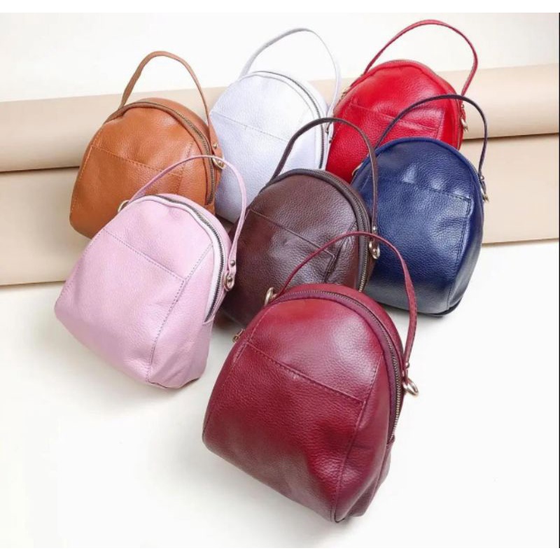 Tas wanita kulit garut pow mini
