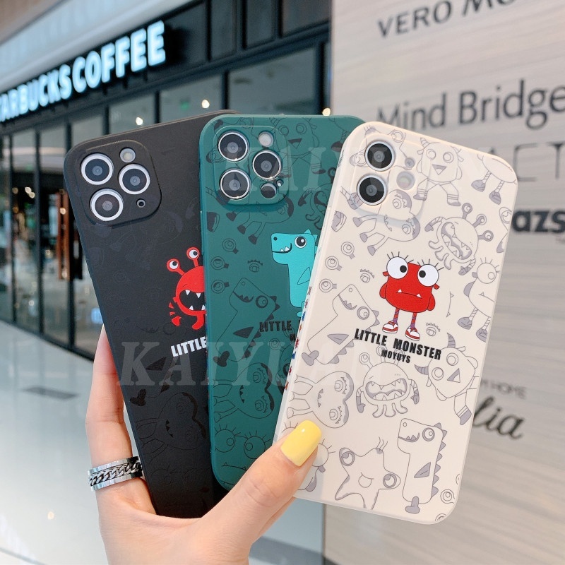 Soft Case Motif Monster Untuk Xiaomi Redmi 10C Redmi Note 11 Note 11S Redmi 10 Note10 Pro 10S 9T Note9S 9Pro Note8 Poco M3 X3Pro X3NFC