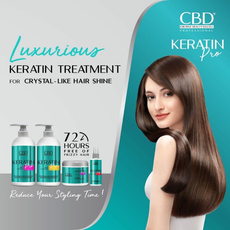 CBD Professional KERATIN PRO Daily HAIR MASK 500gr &amp; 250gr | Masker Rambut Keratin