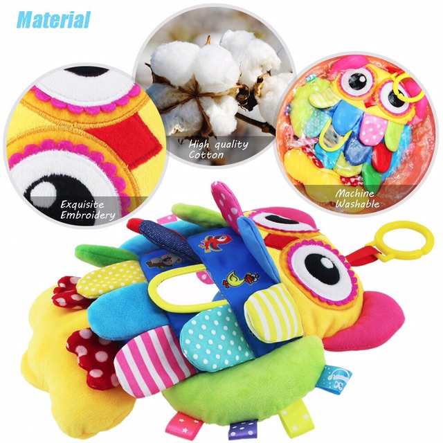 Boneka Lucu Burung Hantu Teytoy Baby Owl Rattle Besar