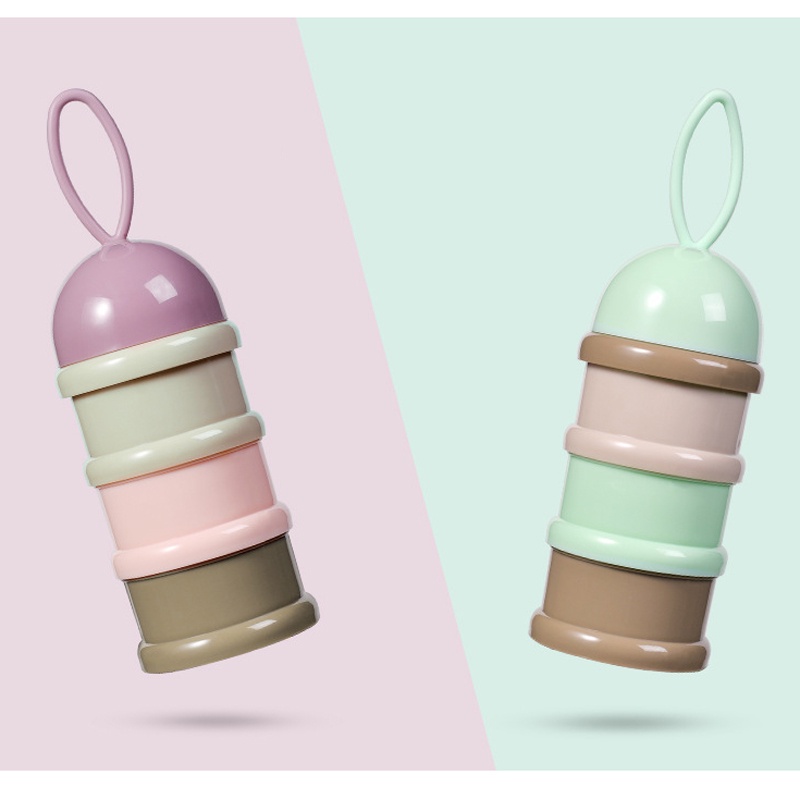 Kotak Wadah Makanan Bayi Bahan Silikon Untuk Travel