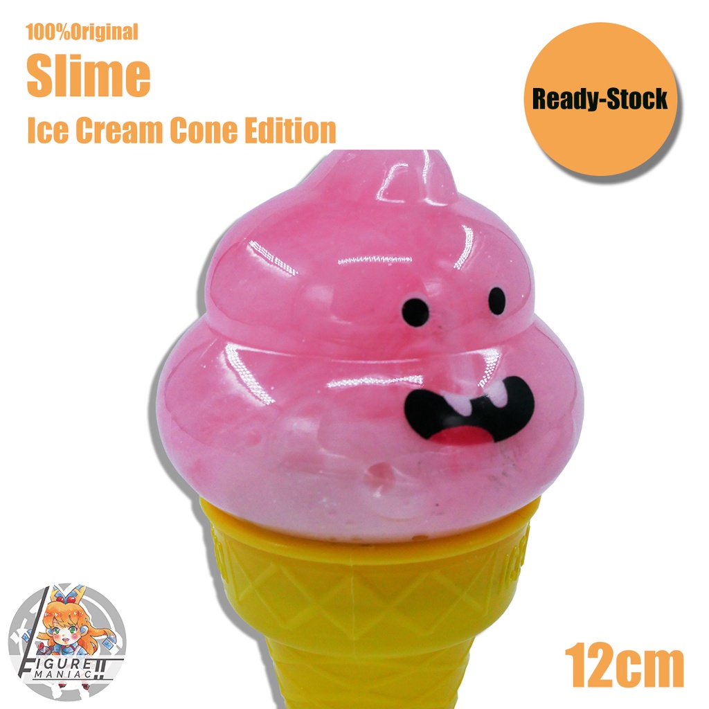 Figure Maniac - Slime Ice Cream Cone Edition Tabung Edition 12 cm Import Premium