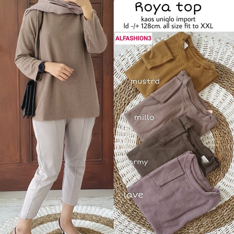 ROYA TOP ORI BY ALFASHION SOLO