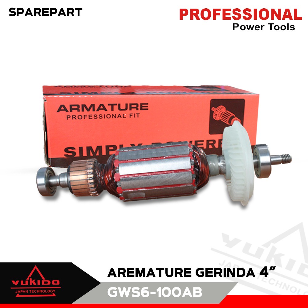 YUKIDO !!! TERMURAH ARMATURE GRINDA GWS 6-100 NRT PRO TERBARU SWITCH SAKLAR GWS 6 100 ARMATURE DISC GRINDA GWS 6-100 ORIGINAL / ARMATURE GRENDA BOSCH NRT-PRO / ARMATURE NRT PRO / MESIN GRENDA BOSCH / ANGKER GRENDA / ARMATURE GRENDA TERLARIS