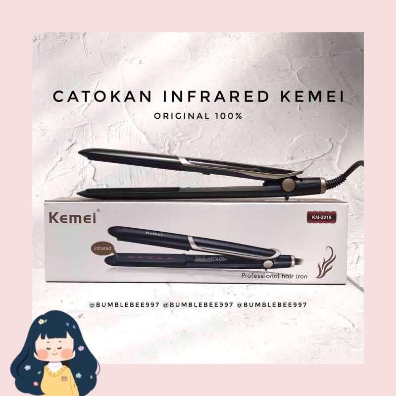 [ORIGINAL] CATOKAN KEMEI INFRARED KM-2219