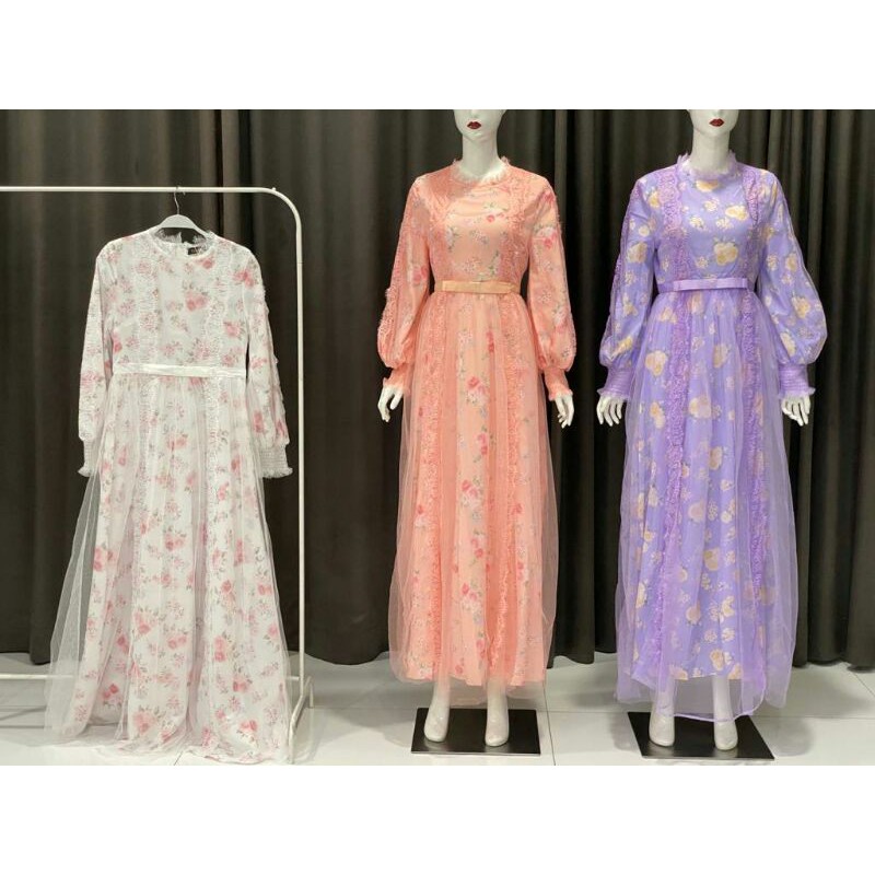 Gamis Bunga Korea Tile by Vivorie