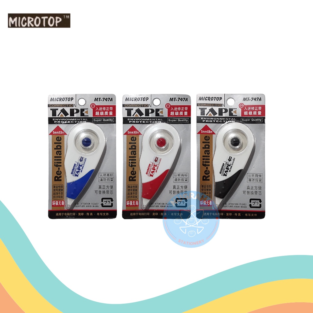 

CORRECTION TAPE MICROTOP MT-747A (1 PCS)