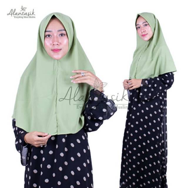 Alantasik-pet antem uji/ simple pet  / jilbab wolfis/ khimar simple/ R.25