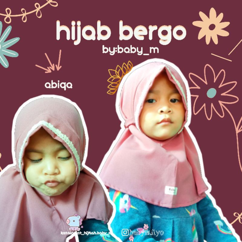 Hijab bergo kids