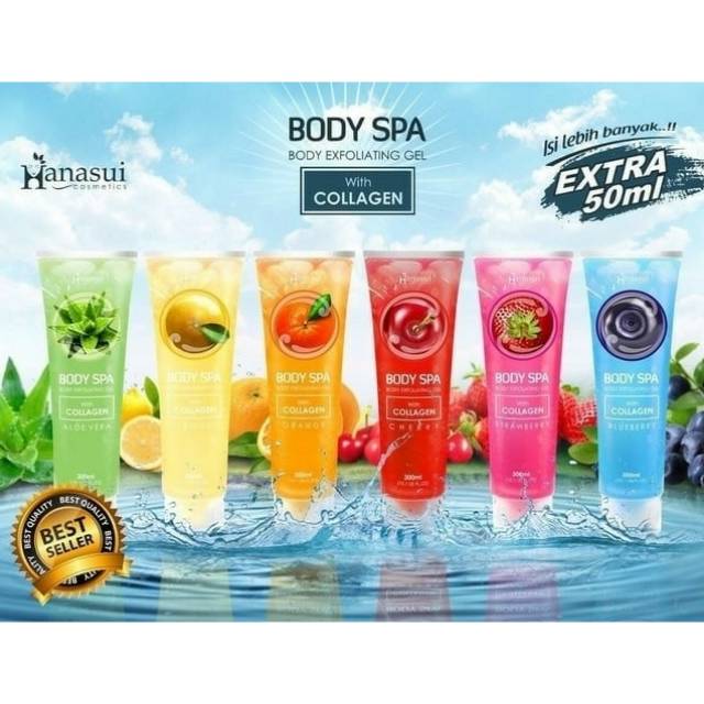 BODY SPA HANASUI BPOM / SPA GEL HANASUI