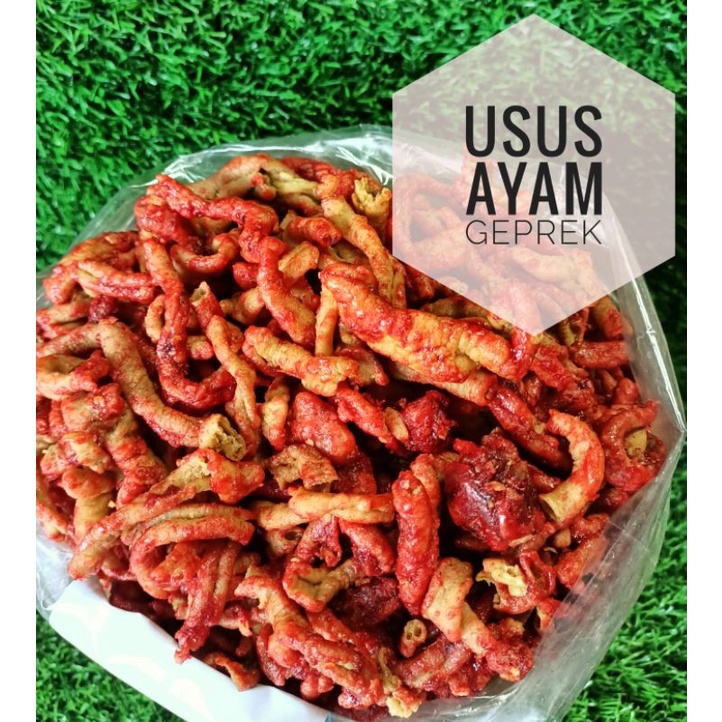 USUS PEDAS / USUS AYAM GEPREK / SNACK KILOAN