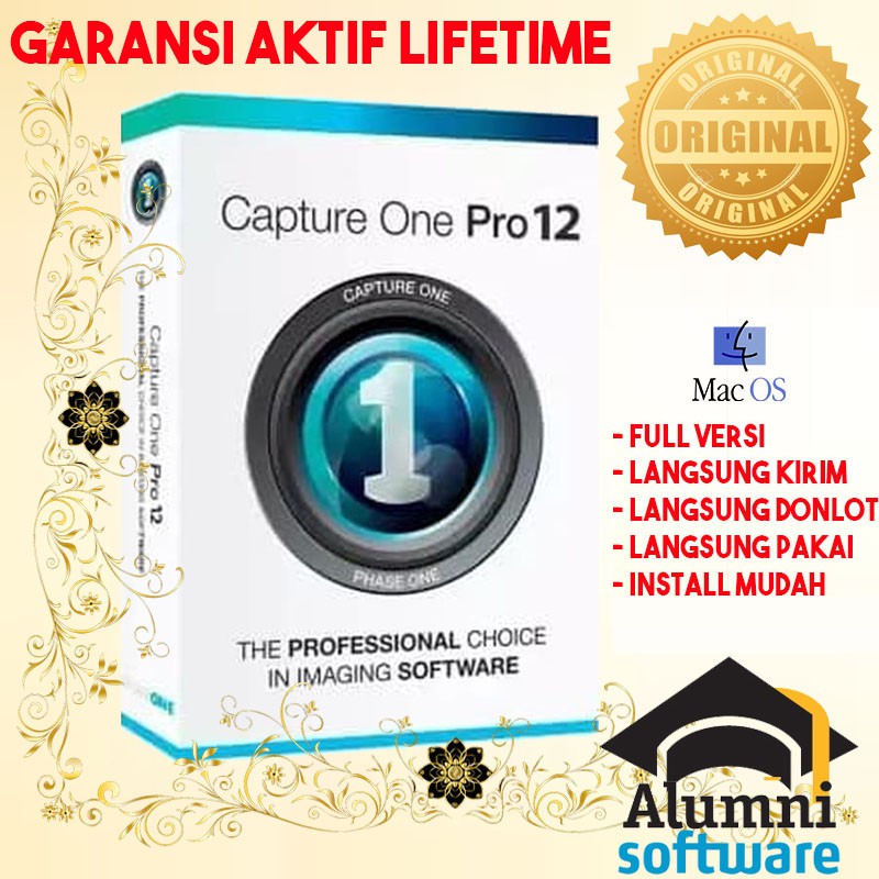 [FULL VERSION] Capture One PRO 12 Mac RAW Editor - GARANSI AKTIVASI