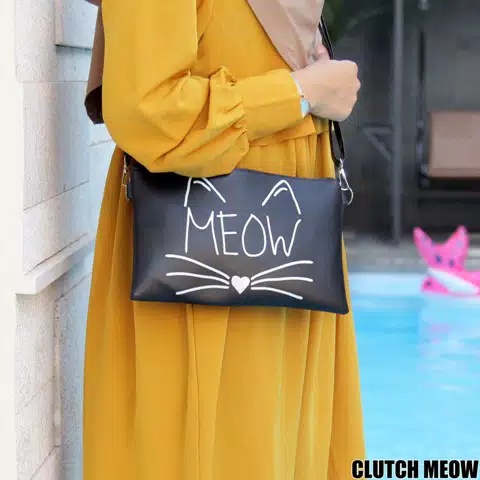 CLUTH MEOW-TAS SLEMPANG WANITA DAN TENTENG