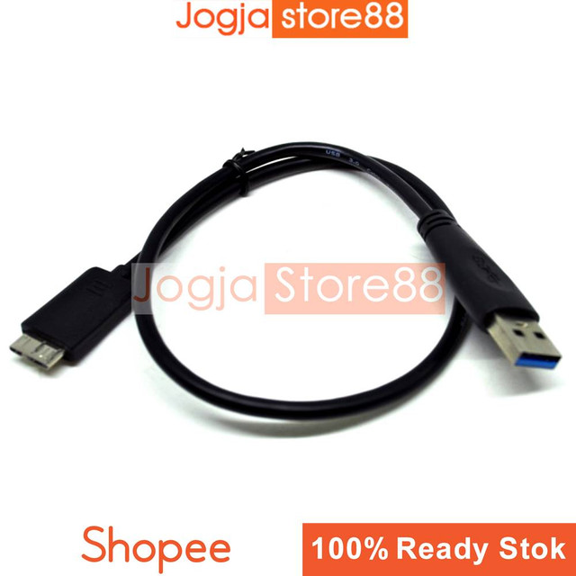 HDD USB 3.0 to Micro B Cable - Black