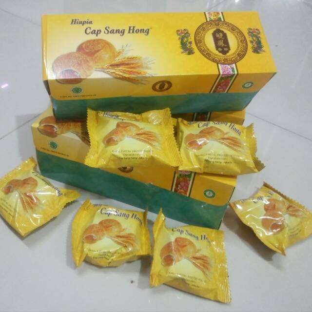 

HIU PIA VEGETARIAN CAP SANG HONG isi 10 pcs/box