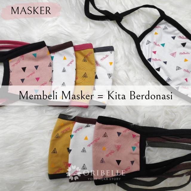 MASKER KAIN BAHAN KAOS II ORIEBLE