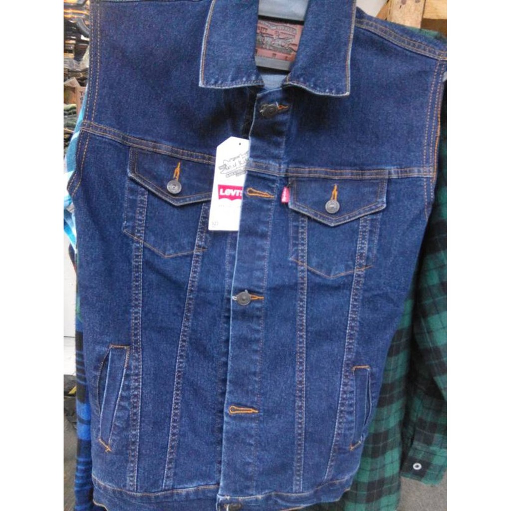 TERLARIS Rompi Jeans Levis | Biru Tua | Biru muda | Bioblitz | Blueblack Jaket Keren