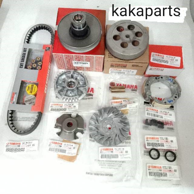 PAKET KIRI CVT MIO SPORTY / SMILE / SOUL / FINO PAKET CVT MIO SPORTY SMILE SOUL FINO-5TL