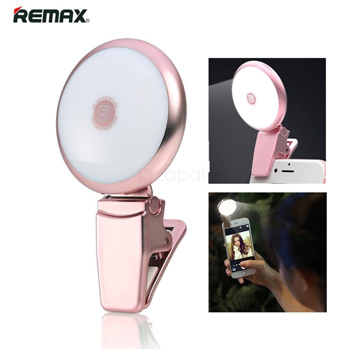 REMAX SELFIE SPOTLIGHT (Lampu Selfie) With 9 Effects lighting Adjust 100% ori