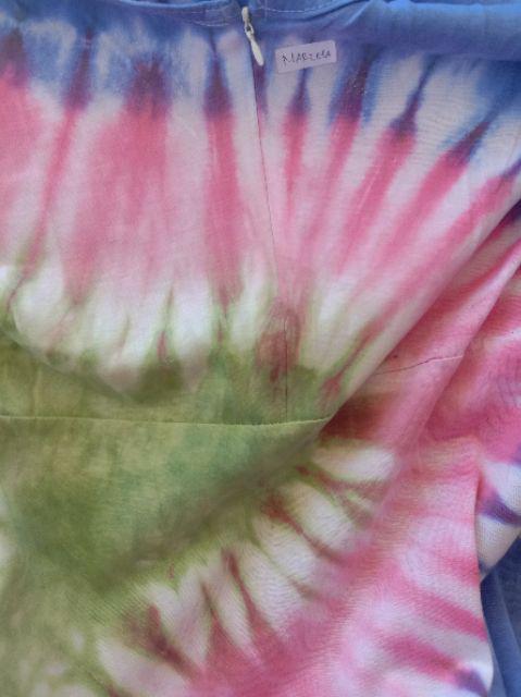 Pilih Warna Nirmala Gamis Kaos Pelangi Tiedye Batik Payung Jumbo Syari Termurah