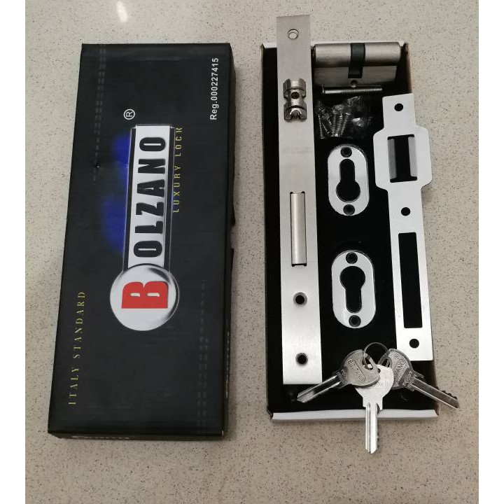 BODY KUNCI PELOR BOLZANO / ISI KUNCI PINTU TARIK DUA PELLOR RUMAH