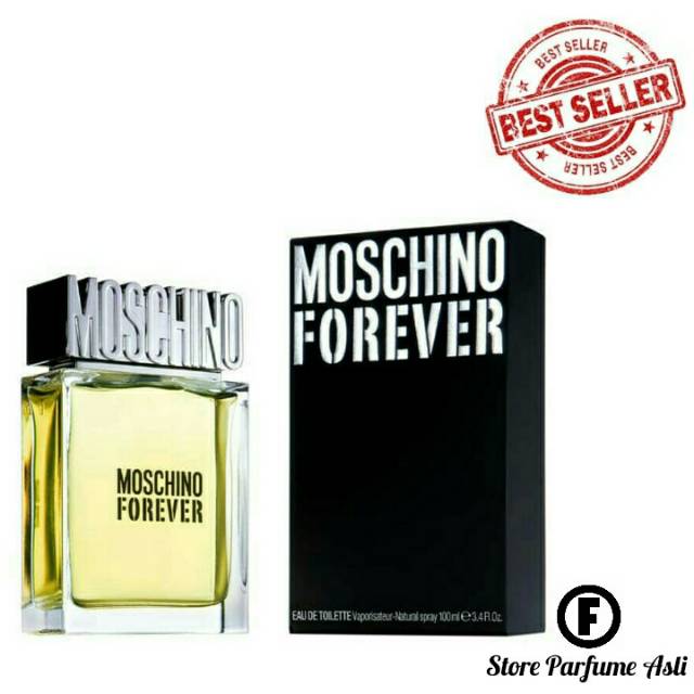 Parfum Original Moschino Forever Men Parfum Pria Edt 100ml