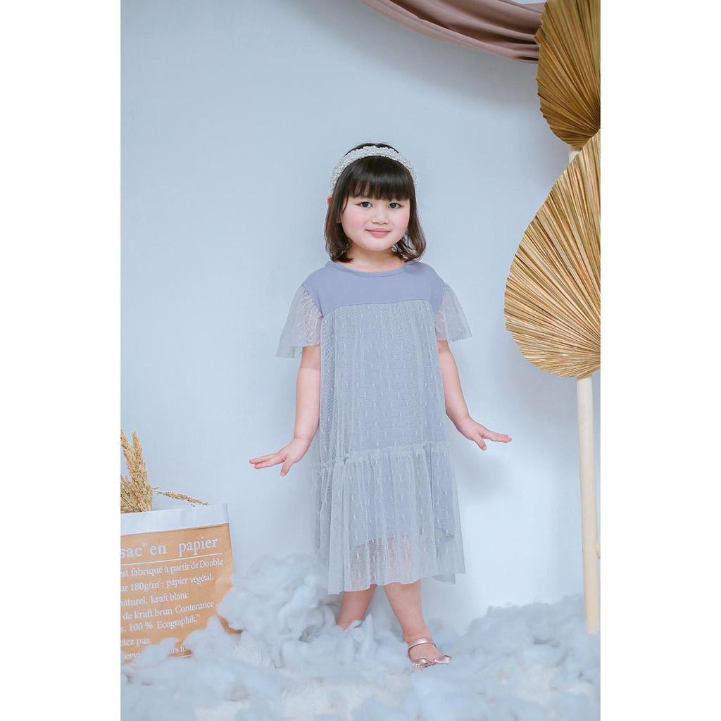 Dress Anak Queen Original Smilee Size 1-5 Tahun Super Premium