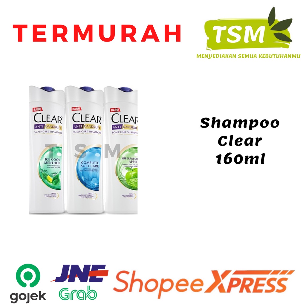 Clear Anti Dandruff Scalp Care Shampoo 160ml