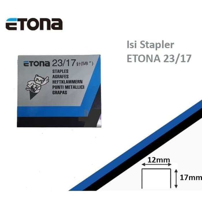 

Staples / Isi Stapler Etona 23/17