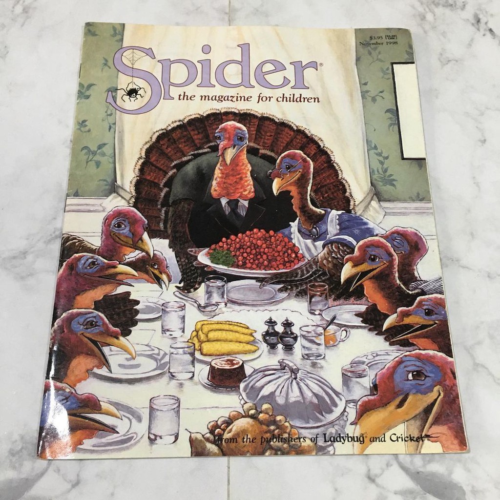 Preloved Spider (buku langka) - the magazine for children / buku cerita anak / storybook / bed time