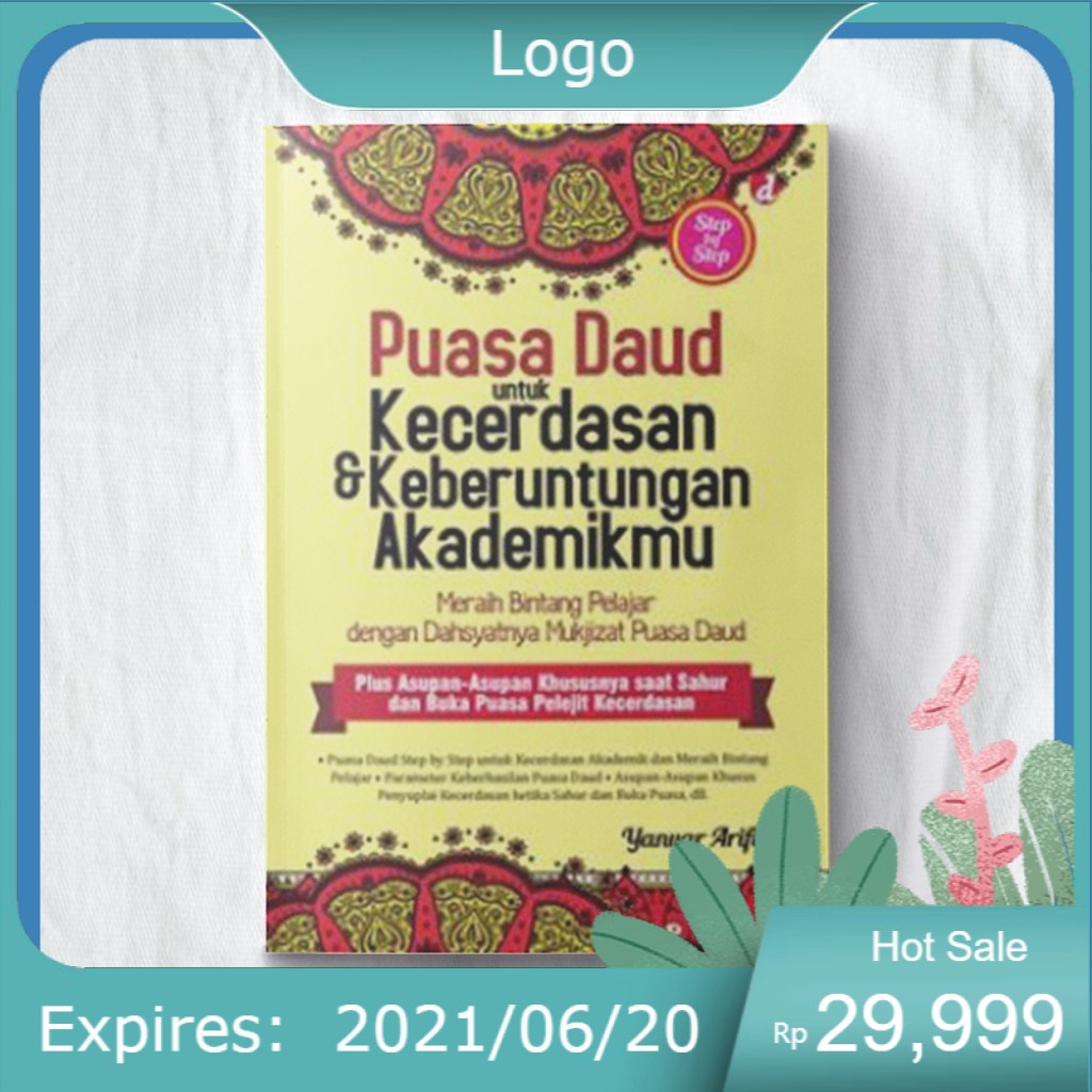 Buku Puasa Daud untuk Kecerdasan dan Keberuntungan Akademikmu
