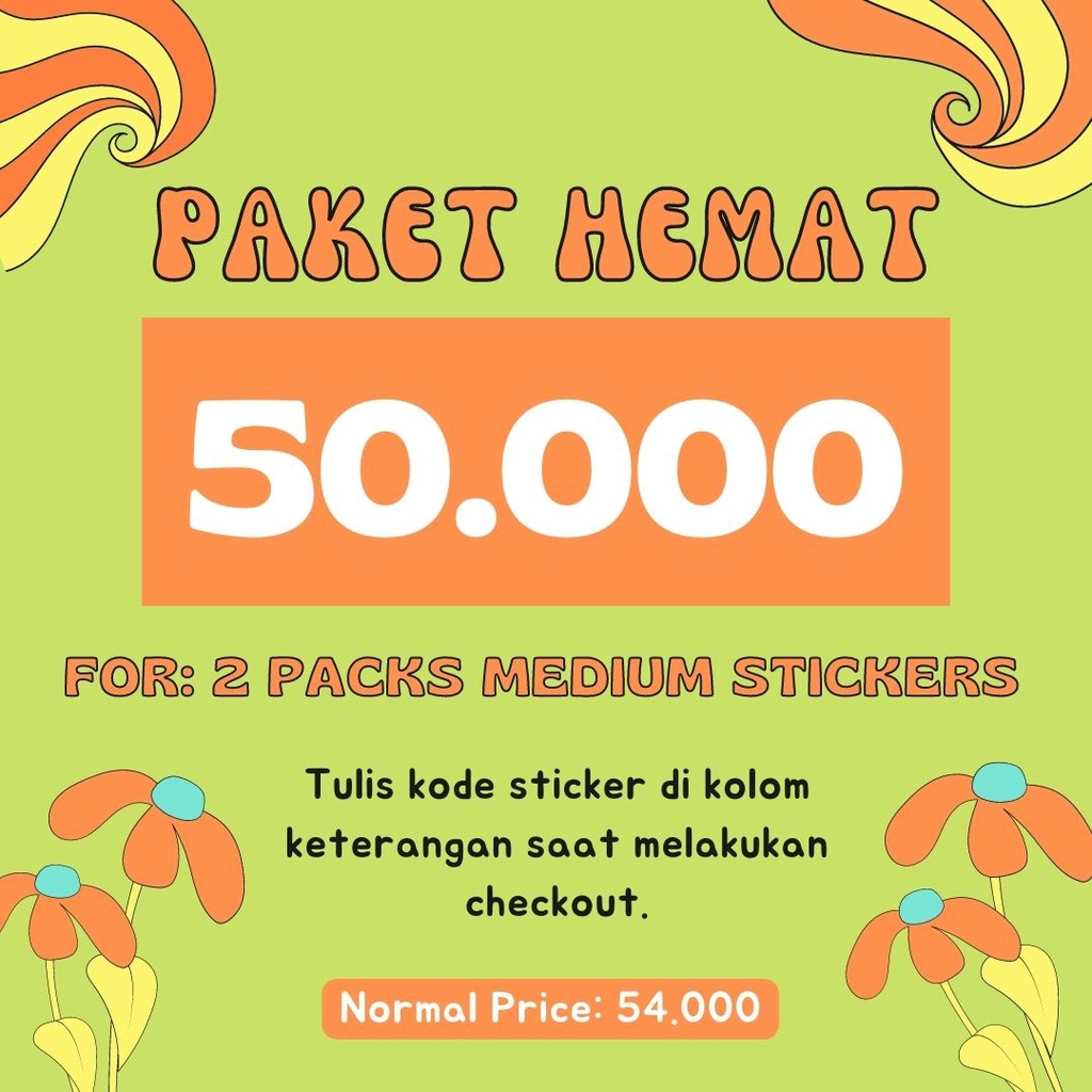 

Paket Murah Sticker Tumblr 50rb