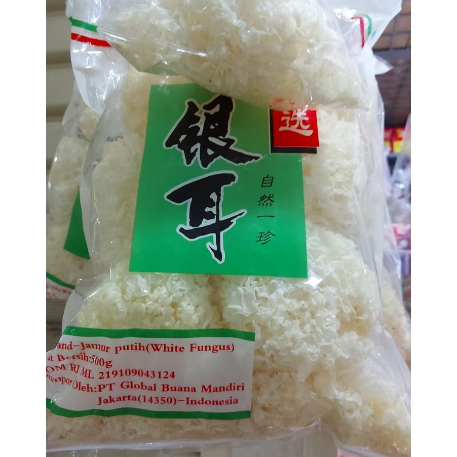 

Jamur Putih / White Fungus 500 Gram