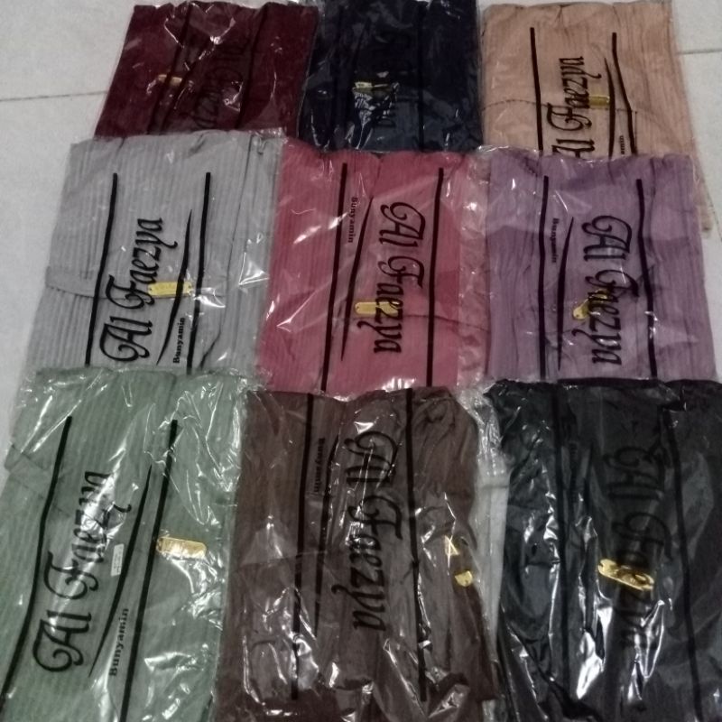 bergo plisket anak, bergo plisket Al faezya, bergo plisket premium