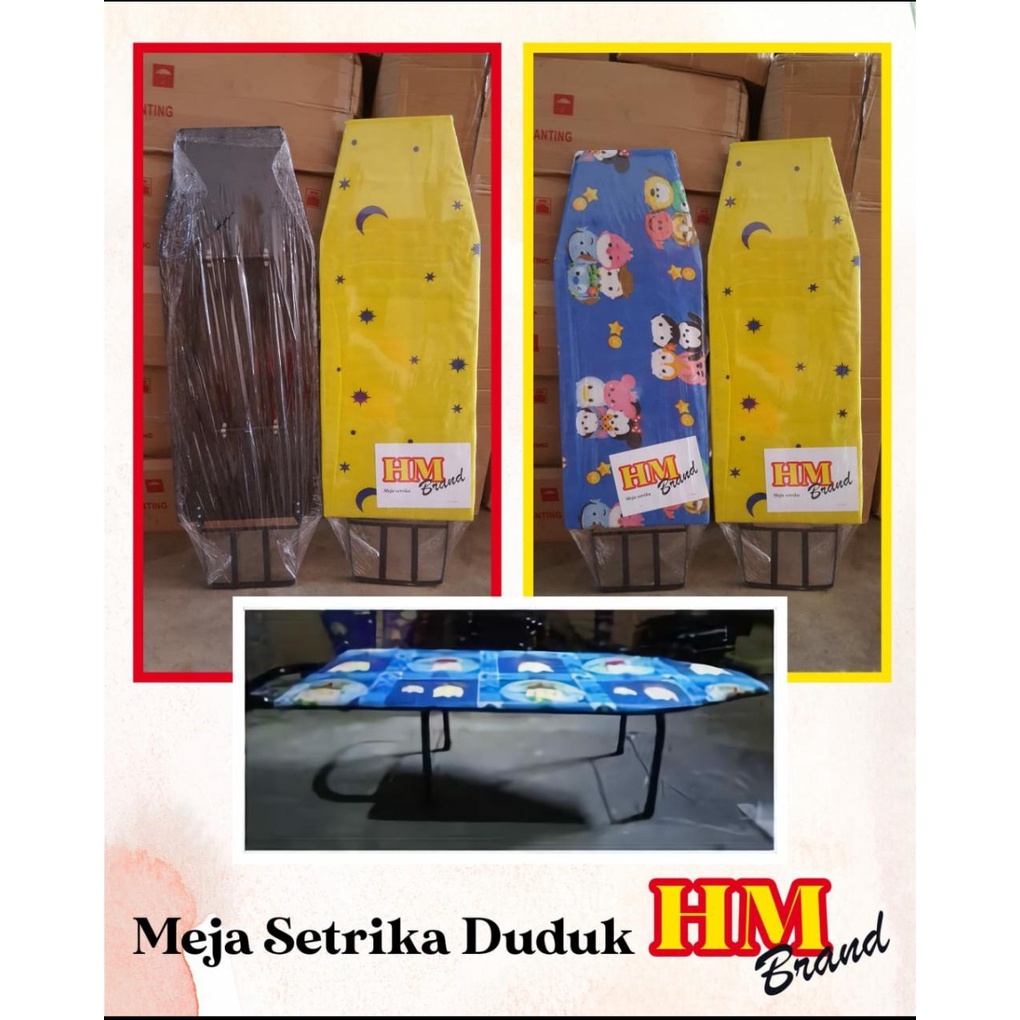 Meja Setrika Duduk / Lesehan