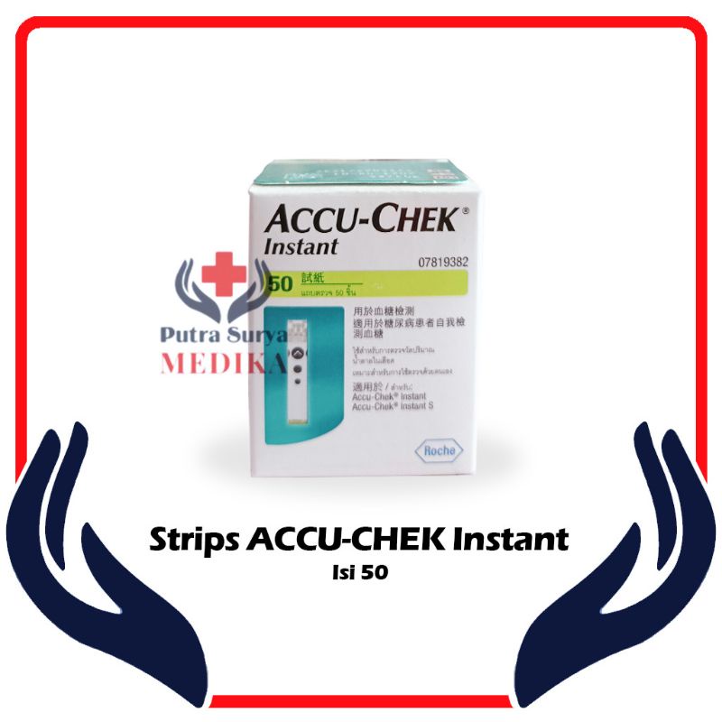 Strip Accu Chek Instant Glucose | Accu Check Gula Darah