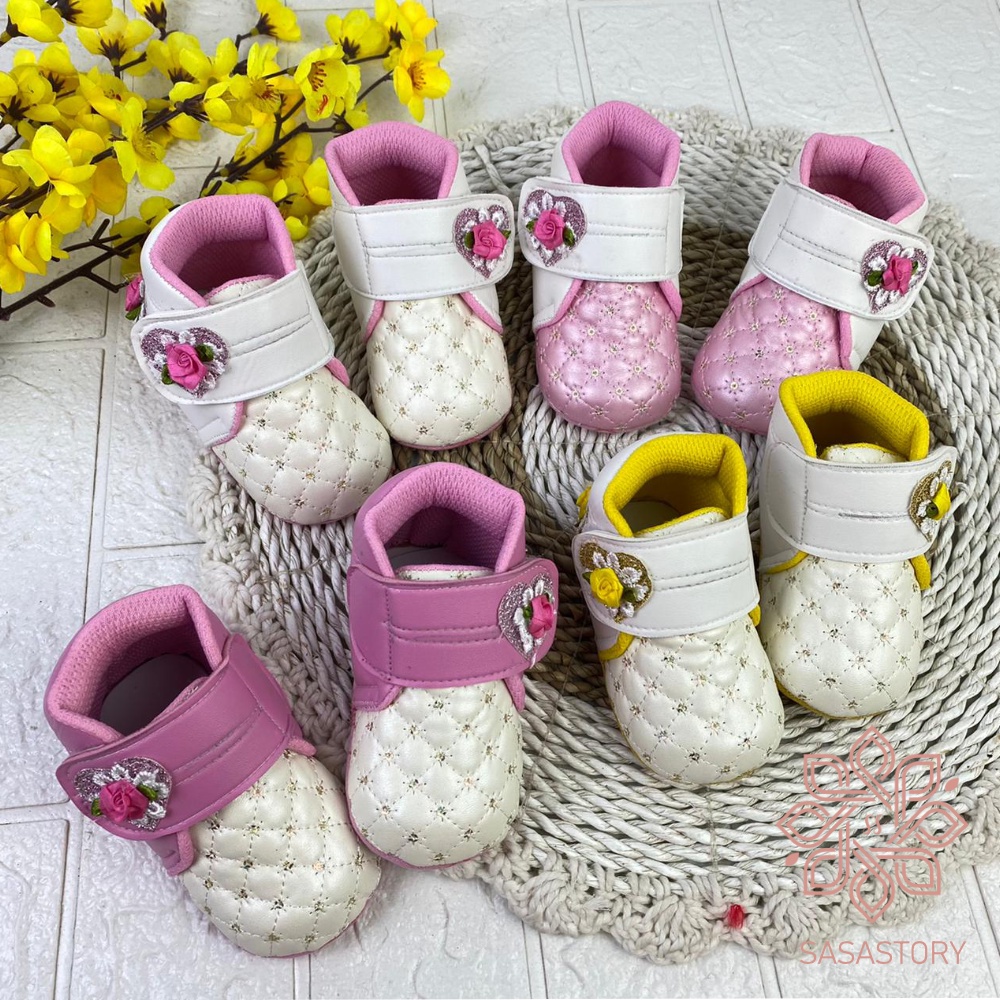 SEPATU BOOT BAYI ANAK PEREMPUAN 0-12 BULAN XP03