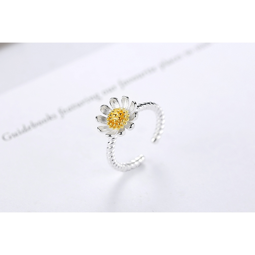 925 cincin perak cincin asli untuk wanita Cincin disesuaikan krisan Fashion Jewelry cincin perak cincin wanita