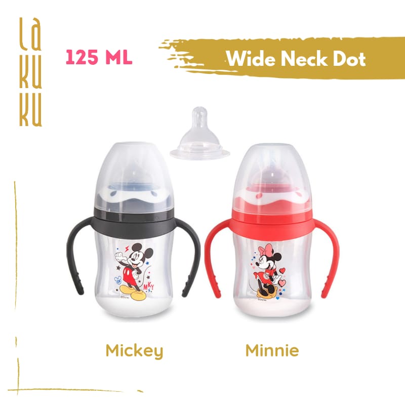 Lakuku - Lusty Bunny Botol Susu Anak Dot Sedotan edisi Disney Baby Mickey Minnie