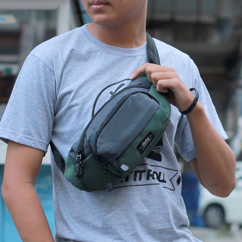 Tas Selempang Pria Terbaru | Tas Selempang Pinggang Slingbag Distro Premium Original COD