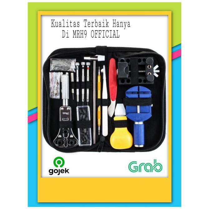 [[BISA COD]] Peralatan Reparasi Jam Tangan Watch Repair Tool Kit Set