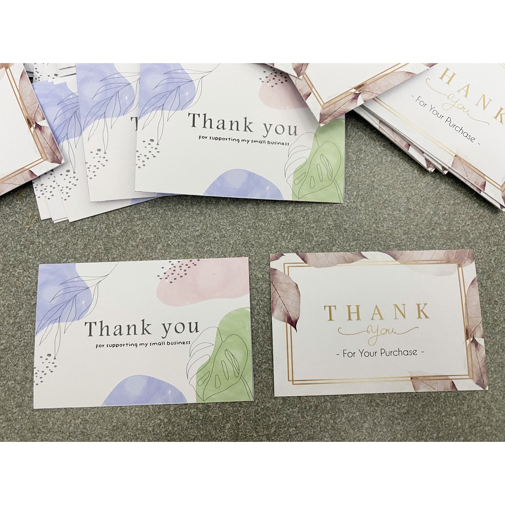 Thank You Card  Online Shop | Kartu Ucapan Terimakasih | Ucapan TerimaKasih Souvenir | Kartu Hampers |  Kartu Souvenir