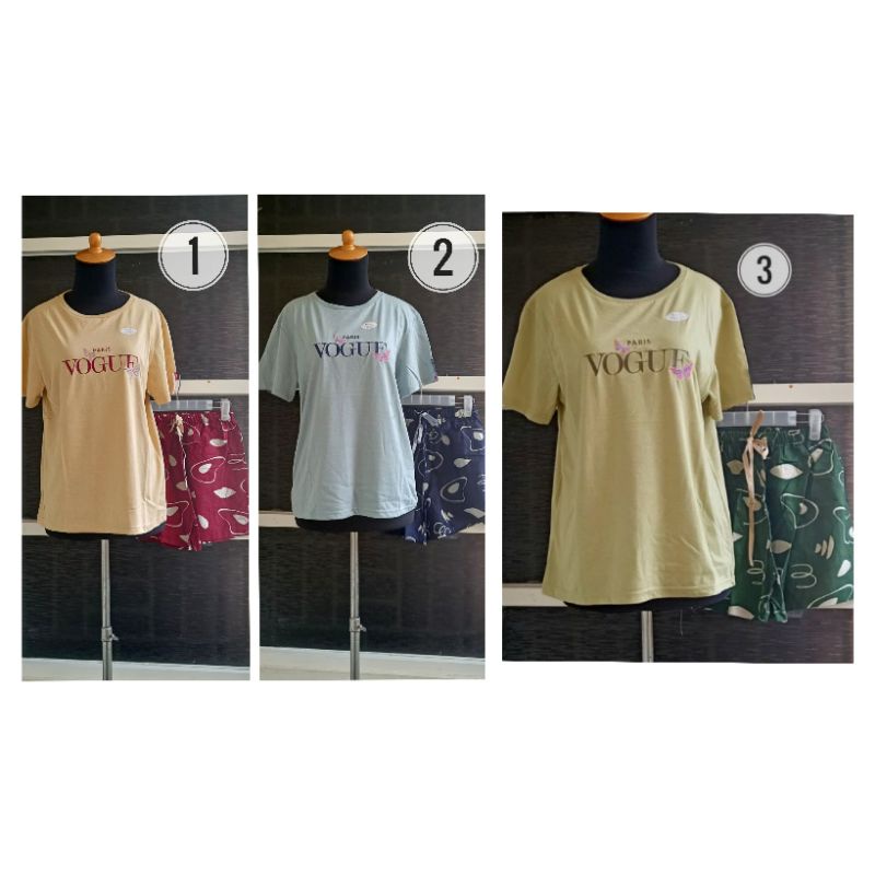 One Set Babydoll Forever HP Black Label (Celana Hotpants) - LD 100