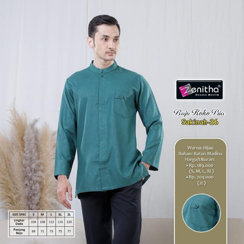 Zenitha Baju Koko Pria