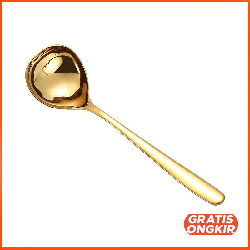 Sendok Makan Sup Soup Spoon Stainless Steel F82