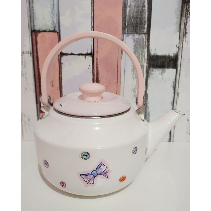 TEKO ENAMEL PINK SHABBY 1.9 LITER