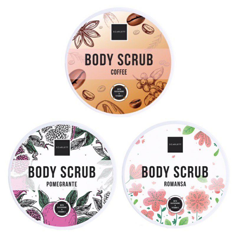 Scarlet Body Scrub/Scrub