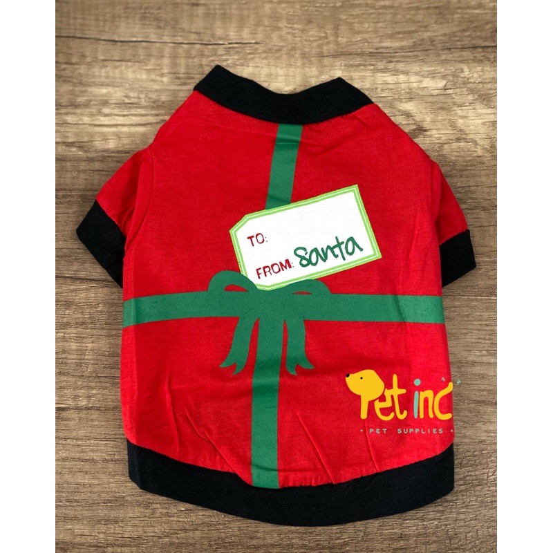 Santa gift tee