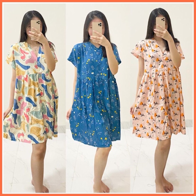 DRESS RAYON PREMIUM DASTER NYAMAN ADEM | HOMEDRESS | DASTER RAYON PREMIUM