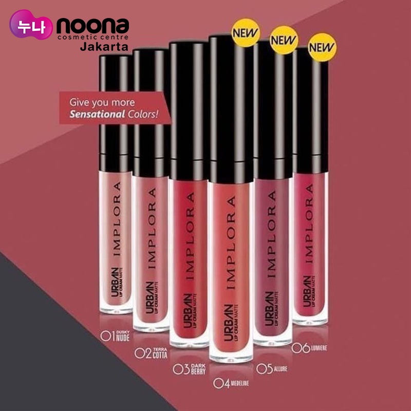 IMPLORA URBAN LIP CREAM MATTE 2.75GR